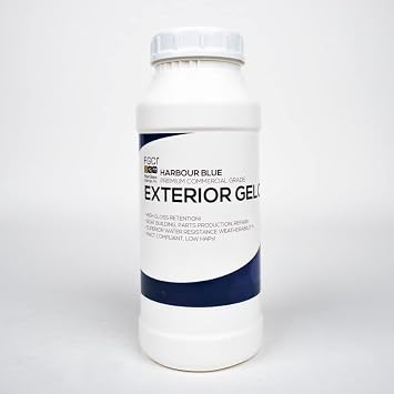 FGCI Marine Grade Gel Coat for Boat Building, Fiberglass Repair, RV Restoration, and Carbon Fiber Projects, Professional Grade Polyester Gelcoat, Made in the USA