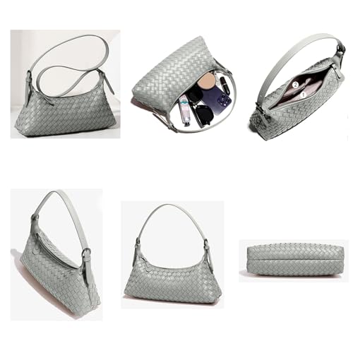 Image of Handbags Shoulder Bags for Women Small Bags Women's Woven Tote Bag Crossbody Handbag Travel Hand Bag Purse Hobo