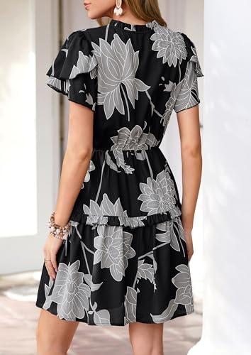 Image of PRETTYGARDEN Womens Summer Floral Beach Dresses