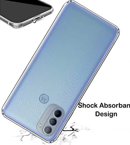 Image of Soft Flexible Silicone Back Cover Compatible with (Motorola Moto G31, Transparent Case)