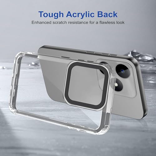 Image of Zapcase Back Case Cover for Realme C51 | Compatible for Realme C51 Back Cover | Case Cover with Camera Protection | (TPU + PC | Transparent)