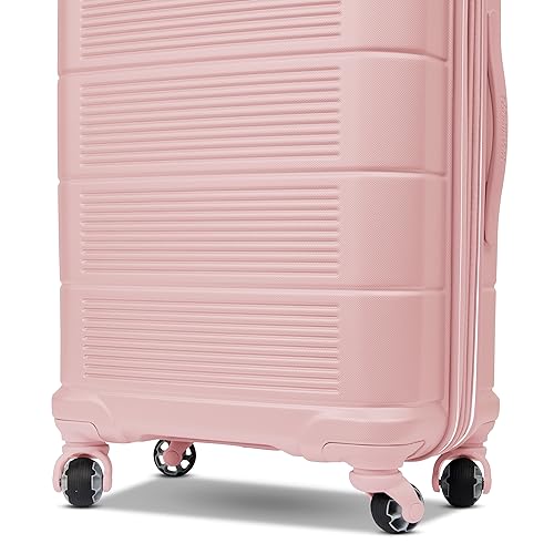 Image of American Tourister Stratum 2.0 Expandable Hardside Luggage with Spinner Wheels, 2-Piece Set 20 /24, Pink Blush