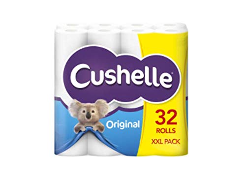 32 Original Cushelle Toilet Roll - Cushelle Toilet Tissue (32 in Pack)