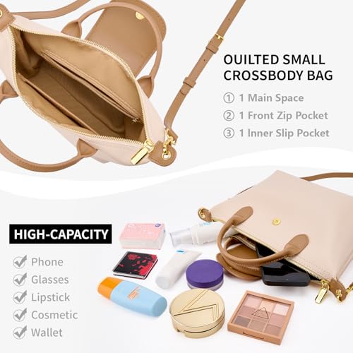 Crossbody Bag for Women,Adjustable shoulder strap,Lightweight waterproof tote handle Purse for travel, work and daily use4