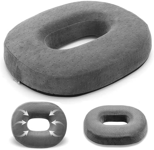 Coussins De Siège En Mousse à Mémoire De Forme Everlasting Comfort Recommandes Par Les Medecins Pour Chaises De Bureau Coussin Pour Soulager La~p127663103
