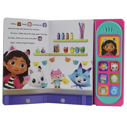 Gabby's Dollhouse - Happy Purrsday! Little Sound Book - PI Kids