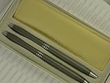 Cross Made in The USA Century Classic Ladies with Velvet Matte Gray and Chrome Pen & 0.5MM Pencil Set