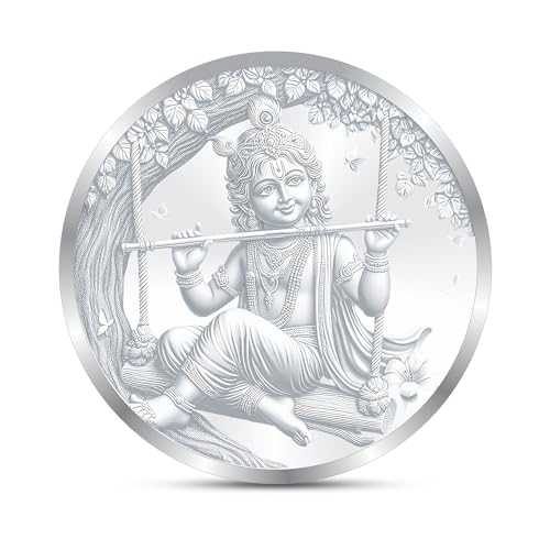 ACPL Precious Moments BIS Hallmarked Silver Coin 999 Pure Krishna...