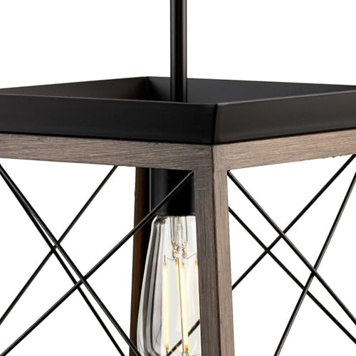 Image of Briarwood Collection 1-Light Coastal Mini-Pendant Light Antique Bronze