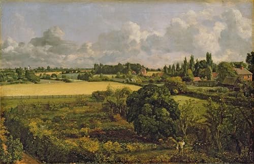 Tableaux peinture sur toile John Constable décoration chambre adulte 60x90