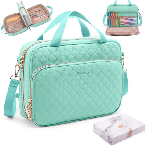 Bible Cover for Women, Large Bible Case with Handles, Bible Bag & Organizer