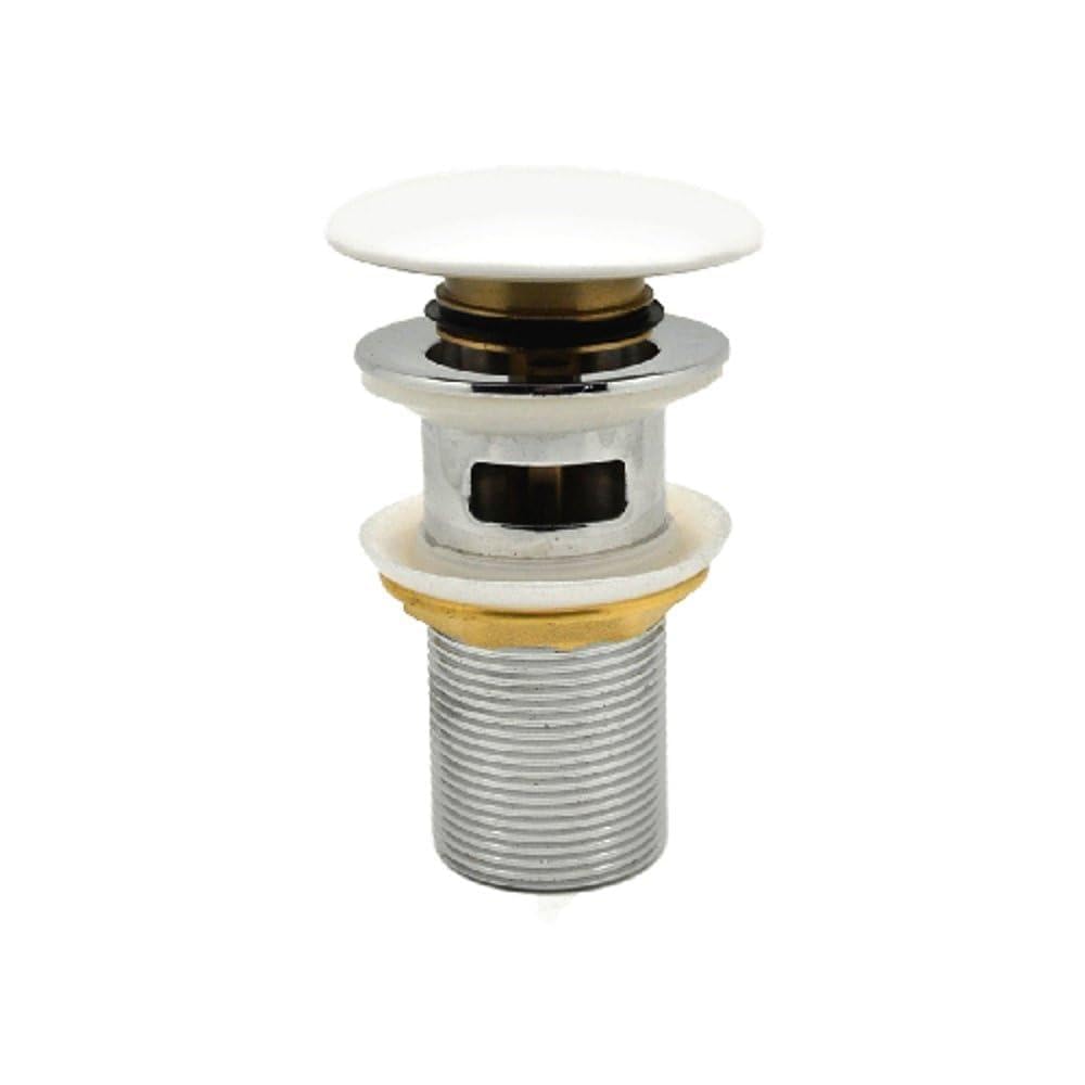 1 PZ PILETTA CLICK-CLACK LAVABO "FANCY MATT" CON TROPPO PIENO Nero Opaco NextradeItalia Mod.FERX.DIATIN-XREXE-NE
