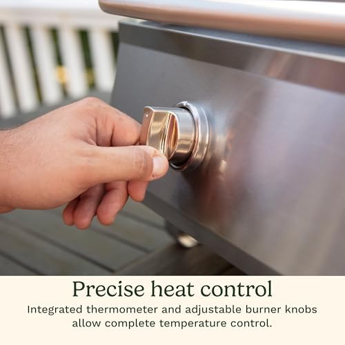 Cuisinart Chef's Style Tabletop Portable Propane Grill, 20,000 BTU Stainless Steel 2-Burner Outdoor Gas Grill for Camping, Tailgates, BBQ, Hassle-Free Setup, Twist-Start Ignition, CGG-306 - 4