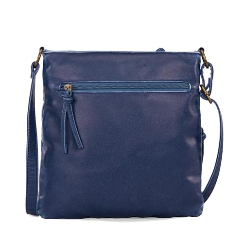 Image of Montana West Crossbody Bag for Women Multi Pocket Shoulder Medium Travel Purses Ultra Soft Washed Leather