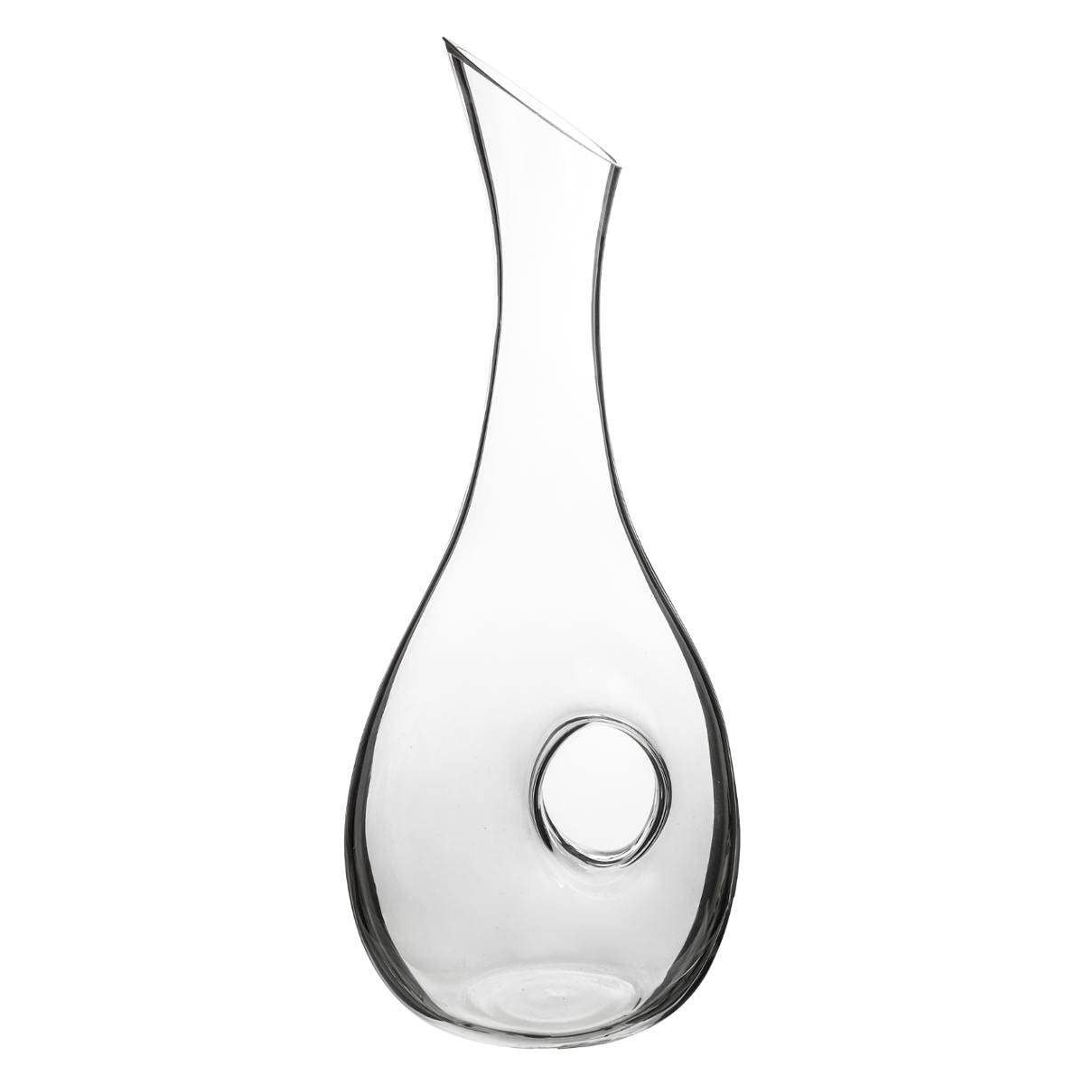 Carafe à décanter design 1L en verre de haute qualité pour vin rouge et blanc