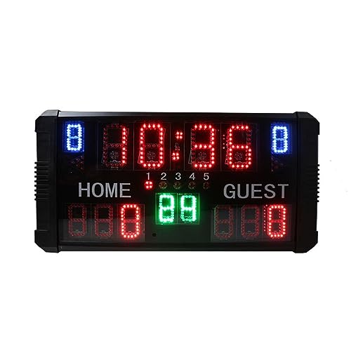 �X�|�[�c�̂��߂̍��� Brightness �o�X�P�b�g�{�[���̃X�R�A�{�[�h Prrtable �f�W�^�������ꂽ�d�q�X�R�A�{�[�h ���P�x�A�N���ȕ\���A���܂��܂ȃ��[�V�����A�N�e�B�r�e�B(Scoreboard)