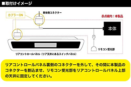 Amazon | アルファード ヴェルファイア 30 系 リアスイッチリモコン 化