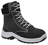 ELTEN Sicherheitsschuhe LILLY black High ESD S3, Damen, Lederschuh, robust, warm, schwarz, Stahlkappe - Größe 40