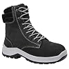 ELTEN Veiligheidsschoenen LILLY black High ESD S3, dames, leren schoen, robuust, warm, zwart, stalen neus – maat 38