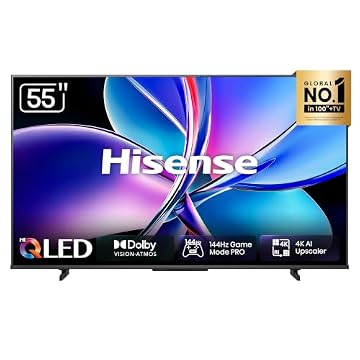Smart TV Hisense 55" 4K QLED Google TV