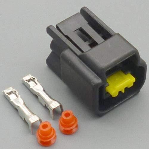 5/30/100sets kit 2.3mm 2p 2pin high Voltage Ignition Coil Plug auto Wire Connector FW-C-2F-B - (Color Name: 5set)