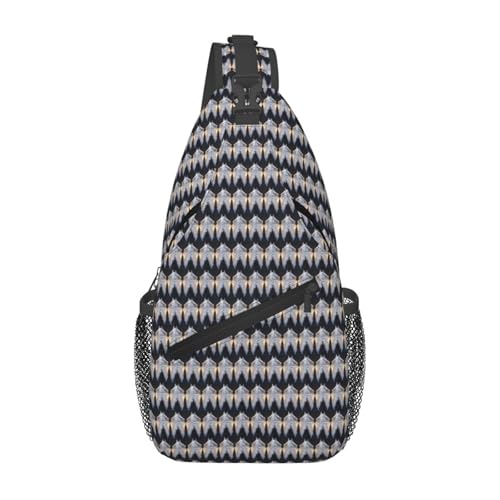 Sac à dos croisé randonnée quotidienne homme Angel WingPrint pour le plein air