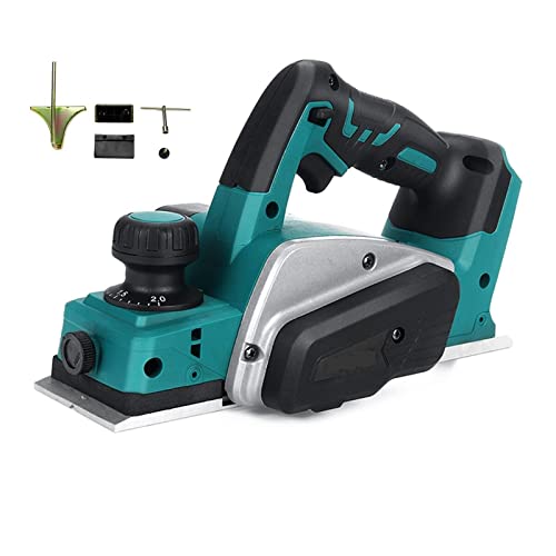 Raboteuse électrique sans Fil 18V, 15000r/min, avec clé, Batterie Rechargeable 18V, Coupe du Bois