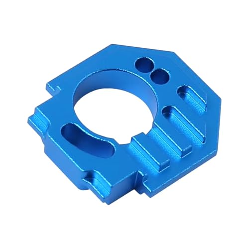 RC Car Accessories for Arrma for Granite for Grom 1/18 Metal Heatsink Adjustable Motor Mount RC Car Upgrade Parts Accessories(Blue)