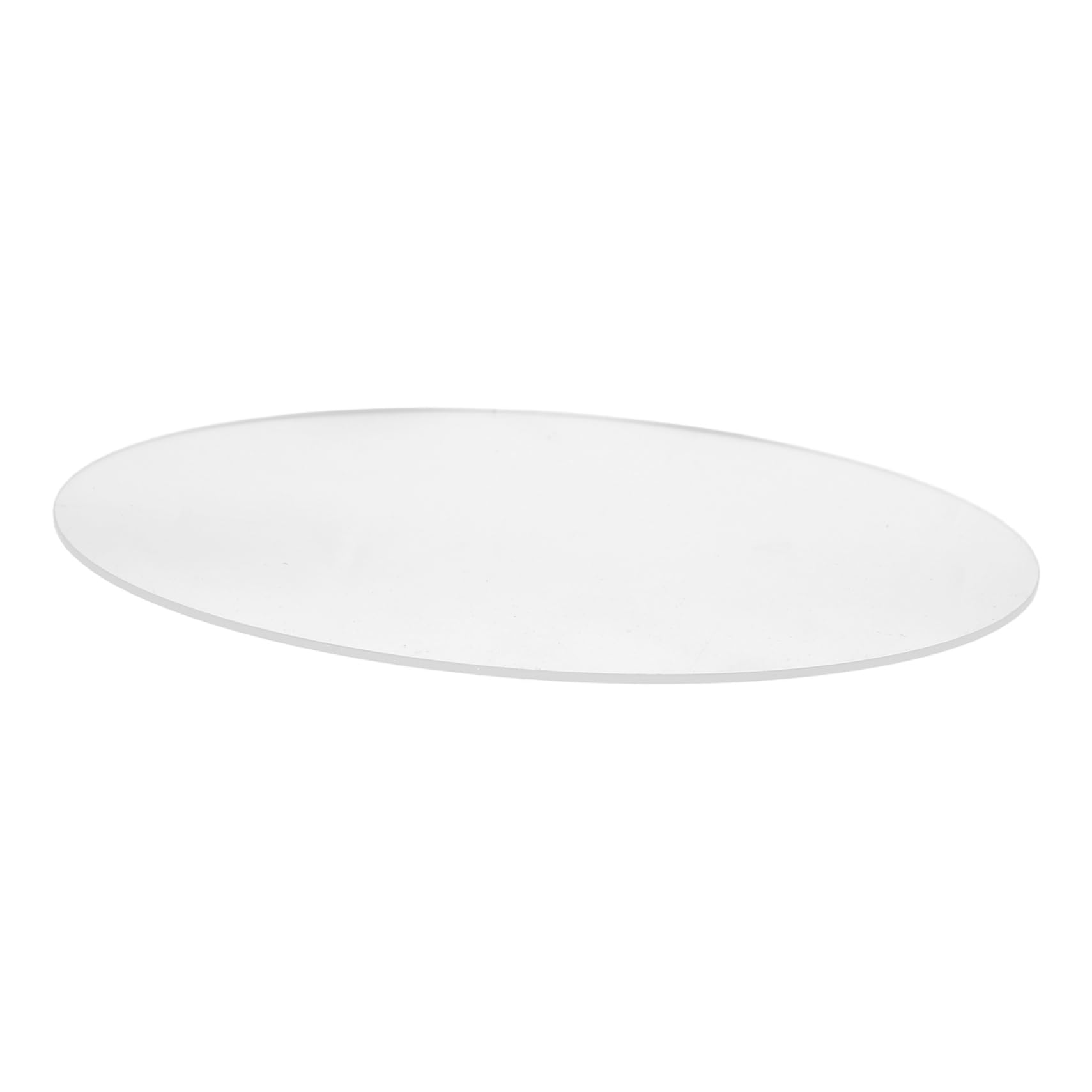 STOBAZA Round Acrylic Sheet Clear Mousse Cake Display Bases Cake Circles Acrylic Cake Circles for Party Cake Circle Base Party Cake Holders Cupcake Charcuterie Decoration Tray Transparent