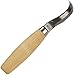 Morakniv Wood Carving Hook Knife 163 with Sandvik Stainless Steel Blade, 0.9-Inch Internal Radius, Brown, Model:M-12819
