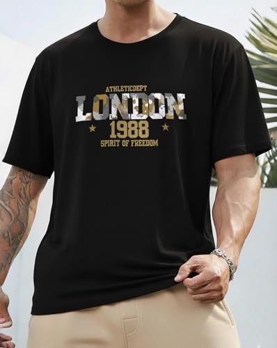 Image of AUSK Oversized T-Shirts || Printed Loose Fit Half Sleeve Tshirt for Mens