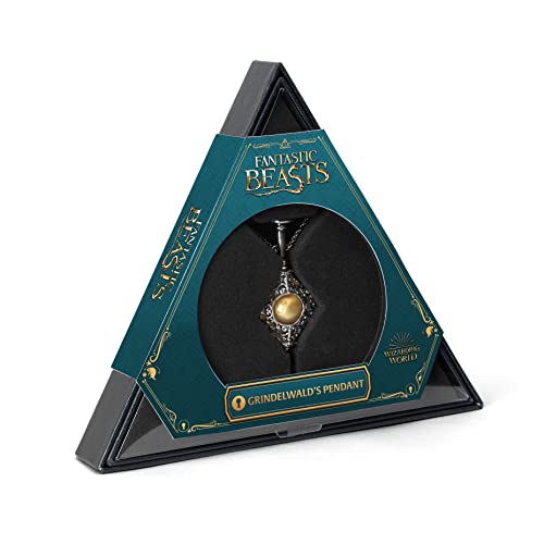 Pendentif Gellert Grindelwald idée cadeau fantastique magique
