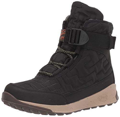 Chaco Women's Borealis Quilt Waterproof Boot, Black, 7.5 M US