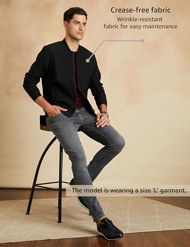 Image of Symbol Premium Mens Smart Casual Fully Lined Mild Winter Jacket (Regular Fit)