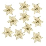 I fiori artificiali glitter possono essere usati per decorare alberi di Natale, ghirlande natalizie, rattan, ecc., Per creare un'atmosfera natalizia di calore