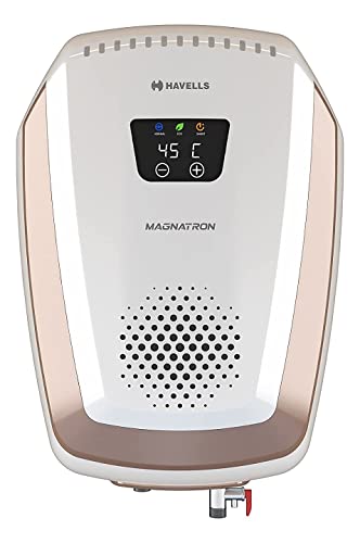 79% OFF on Havells Magnatron 25 Litre India’s first Water Heater having NO HEATING ELEMENT with No Scaling Storage Water Heater (White Champagne Gold), Wall Mounting 79% OFF on Havells Magnatron 25 Litre India’s first Water Heater having NO HEATING ELEMENT with No Scaling Storage Water Heater (White Champagne Gold), Wall Mounting