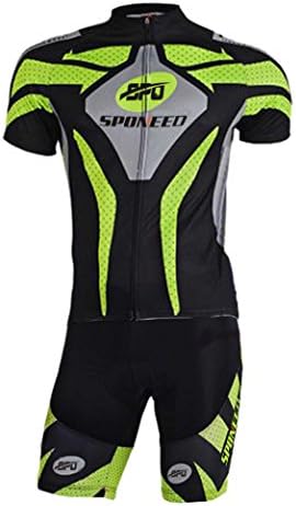 sponeed Men Cycle Outfit Set Bicycle Jersey Road Biker Shorts Trianthlon Cycling Gear Shirts - Image 4
