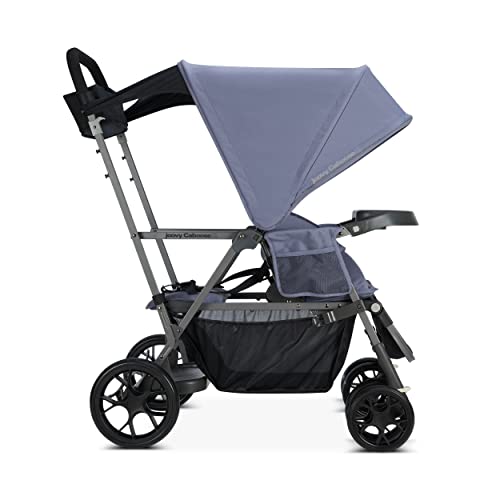 image for Joovy Caboose UL Sit and Stand Tandem Double Stroller, Slate