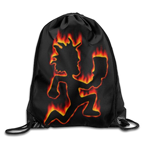 Stringiing Drawstring Tote Backpack Bag Hatchetman ICP