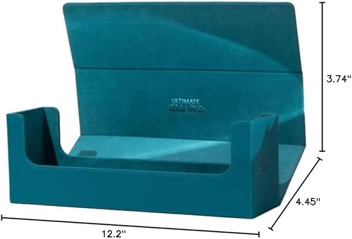 Miniatura 10 de Ultimate Guard Arkhive 400+, funda para 400 tarjetas TCG de doble manga, gasolina, compatible con rocas, cierre magnético y forro interior de