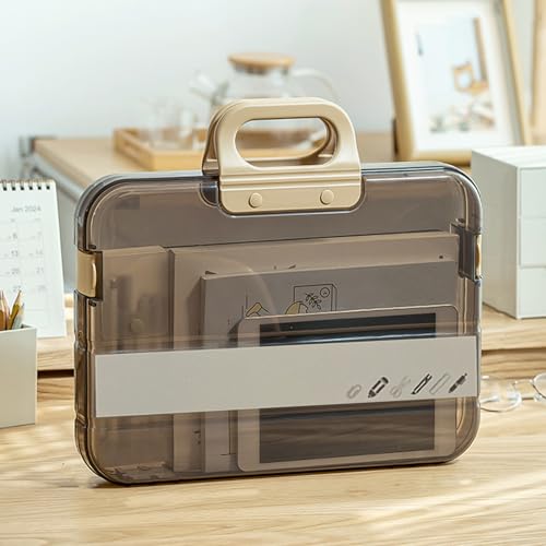 Bolsa A4 impermeable y transparente con asa para proteger tu papeleo 6