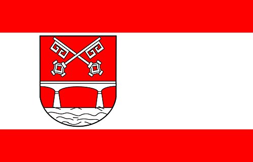 Drapeau XL Petershagen en textile premium avec finitions soignées