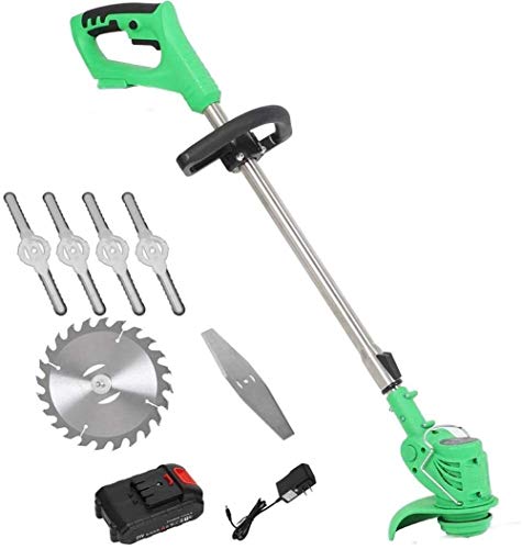 Home Accessoires   Leichte Leistungsstarke Außenrasentrimmer Elektro - Rasentrimmer Rasenmäher 21V 3000mAh Lithium - Ionen - Akku - Rasen