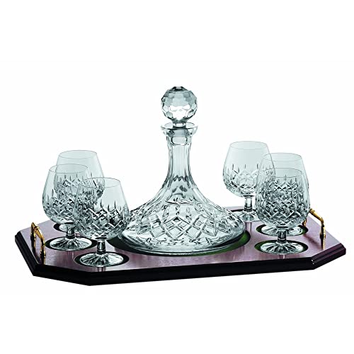 Set Galway Cristal Irlandés Decantador y 6 Copas