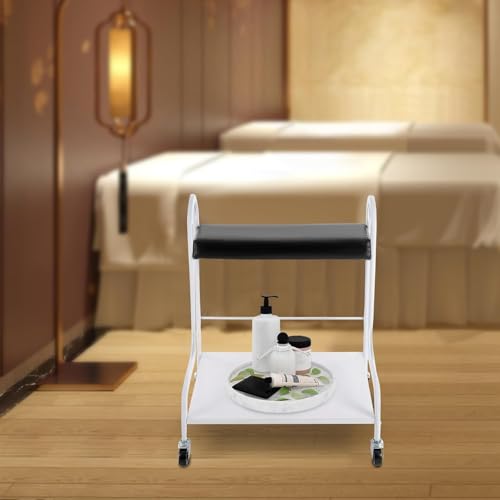 Carrito portatil para spa de pies con ruedas y estante miniatura 3