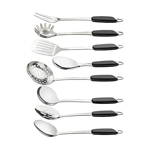 Hommp 8-Piece Stainless Steel Kitchen Cooking Utensils Tool #TOP6