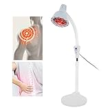 rotlichtlampe abstand auge 【Breite Anwendung】 Die Infrarotlampe hat eine breite Anwendung. Das Licht dieser Infrarotlampe ist weich und blendfrei und kann verwendet werden, um fast alle Körperteile wie Nacken, Taille, Schultern und Rücken zu beleuchten, um Schmerzen und Müdigkeit zu lindern, Bodenständer-Design, bequem und praktisch. Stabile Lichtquelle und große Bestrahlungsfläche, zeitgesteuertes Design, Schutzabdeckung aus Edelstahl, um Verbrennungen durch hohe Temperaturen während des Gebrauchs zu vermeiden