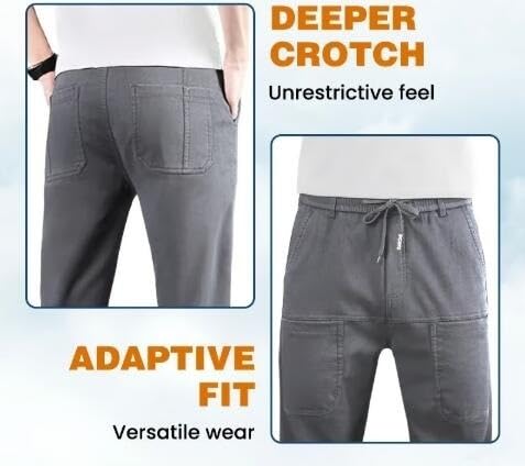 Pantalon cargo multipoche extensible et robuste pour homme actif en L - 4