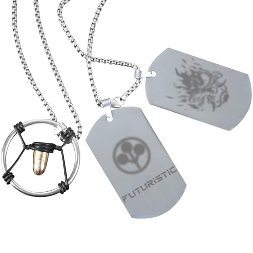 Marikito Colgante Cyberpunk con diseño de circuito futurista, joyas duraderas para uso diario, cosplay y eventos ciberpunk, Norm, Octa, Octa