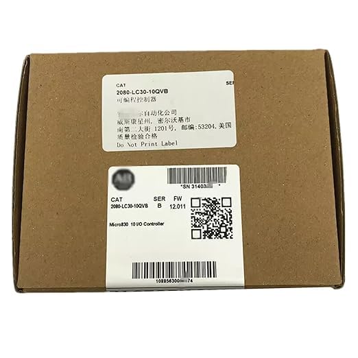 2080-LC30-10QVB PLC Module 2080LC3010QVB Micro830 10 I/O Controller Sealed in Box 1 Year Warranty